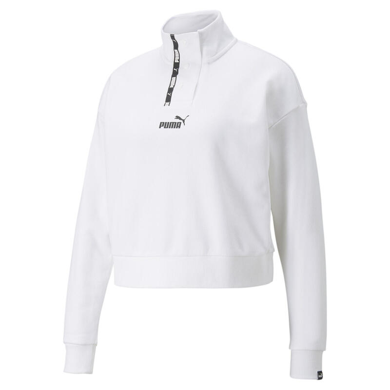Power Half-Placket sweater voor dames PUMA