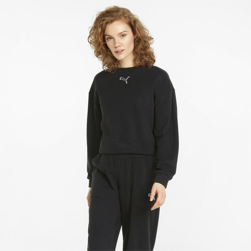 Fato de treino Puma Loungewear, Preto, Mulheres