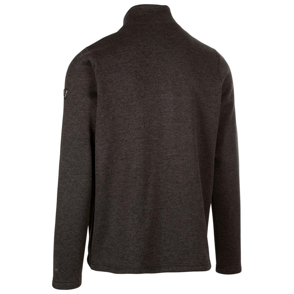 Giacca In Pile Uomo Trespass Rundel Grigio Scuro 2/5