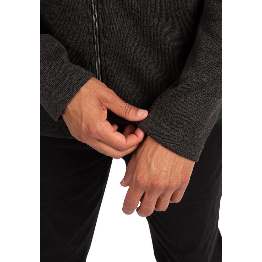 Giacca In Pile Uomo Trespass Rundel Grigio Scuro 4/5