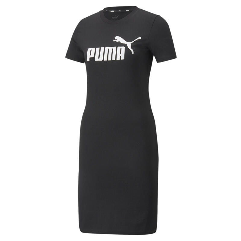 Slim Tee Dress vestido mujer pack de 1 estilo camiseta ajustado puma essentials