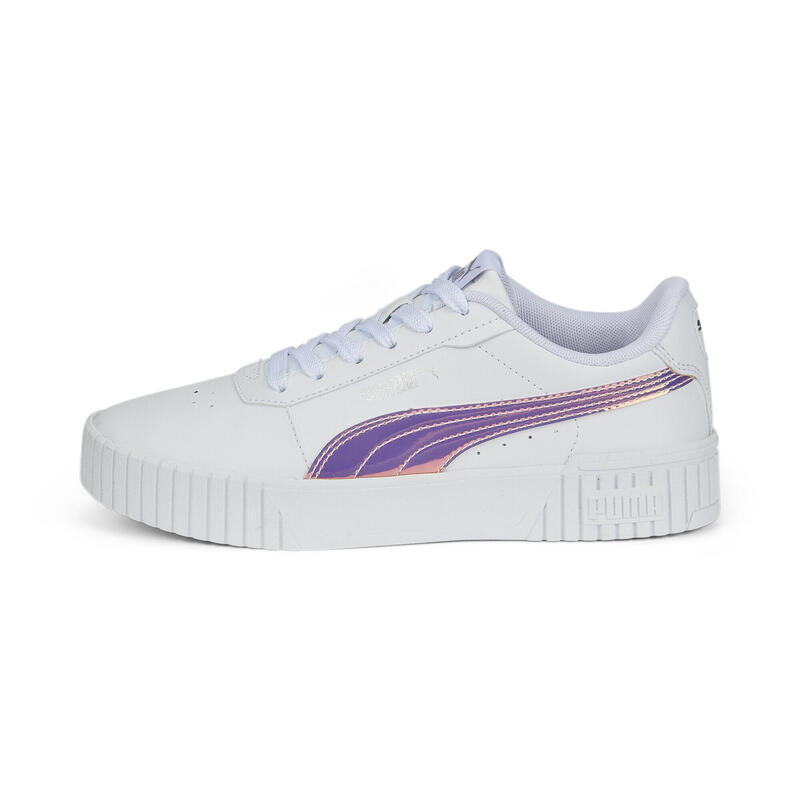 Tenisky pro mládež Carina 2.0 Holo PUMA White Silver Gray