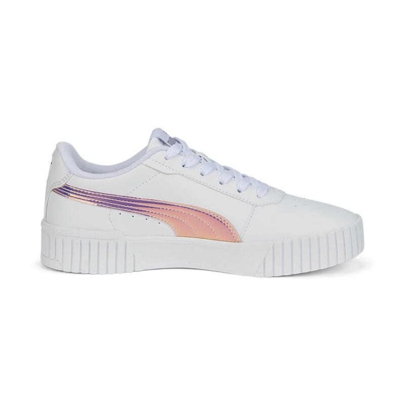 Tenisky pro mládež Carina 2.0 Holo PUMA White Silver Gray