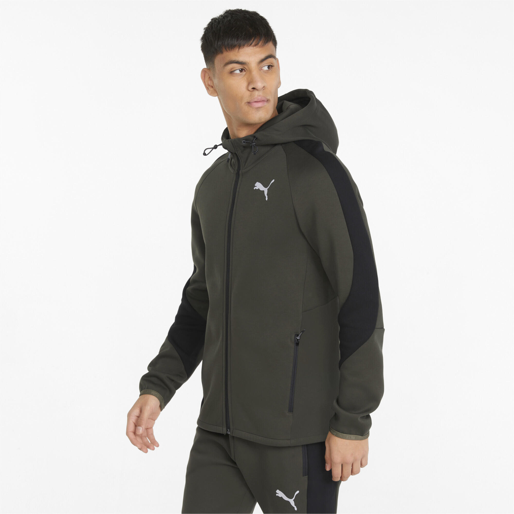 Sweat à capuche Entièrement Zippé Evostripe Homme PUMA 2/7