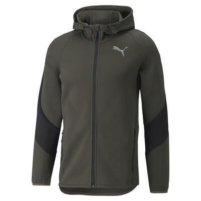 Evostripe hoodie met rits voor heren puma