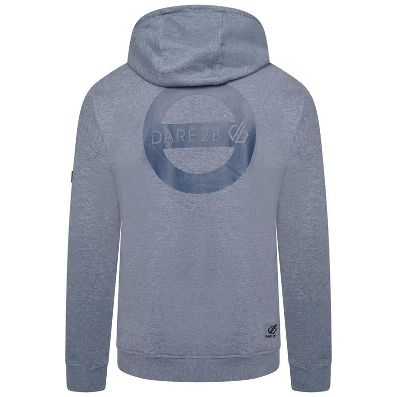 Heren Distinctly Sunset Marl Hoodie (Orion Grijs)