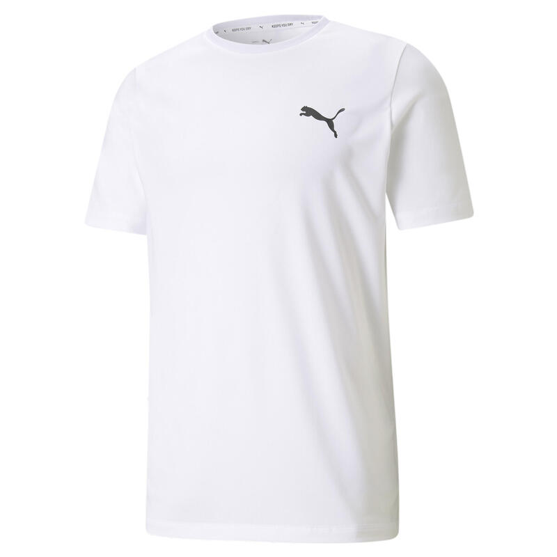 Active T-shirt met klein logo voor heren PUMA