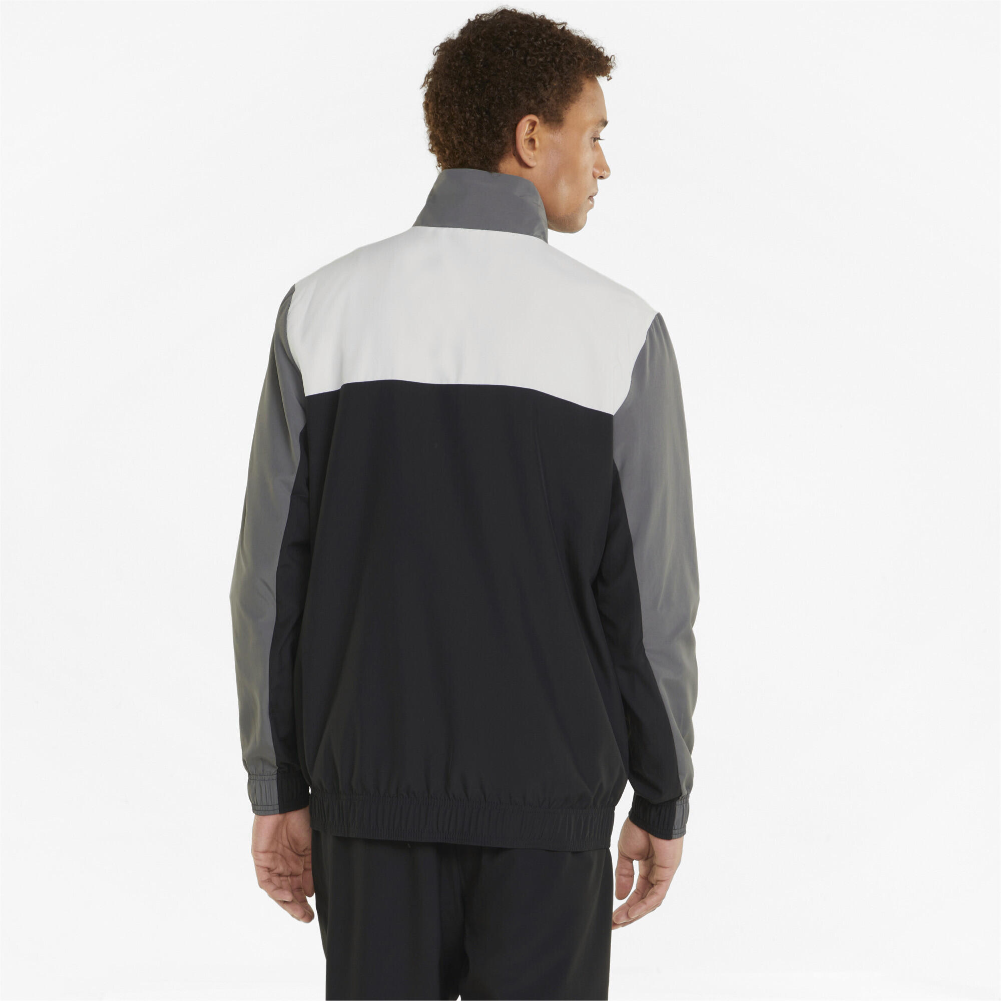 Puma - Fato de treino cinza/preto 847421-01 3/5