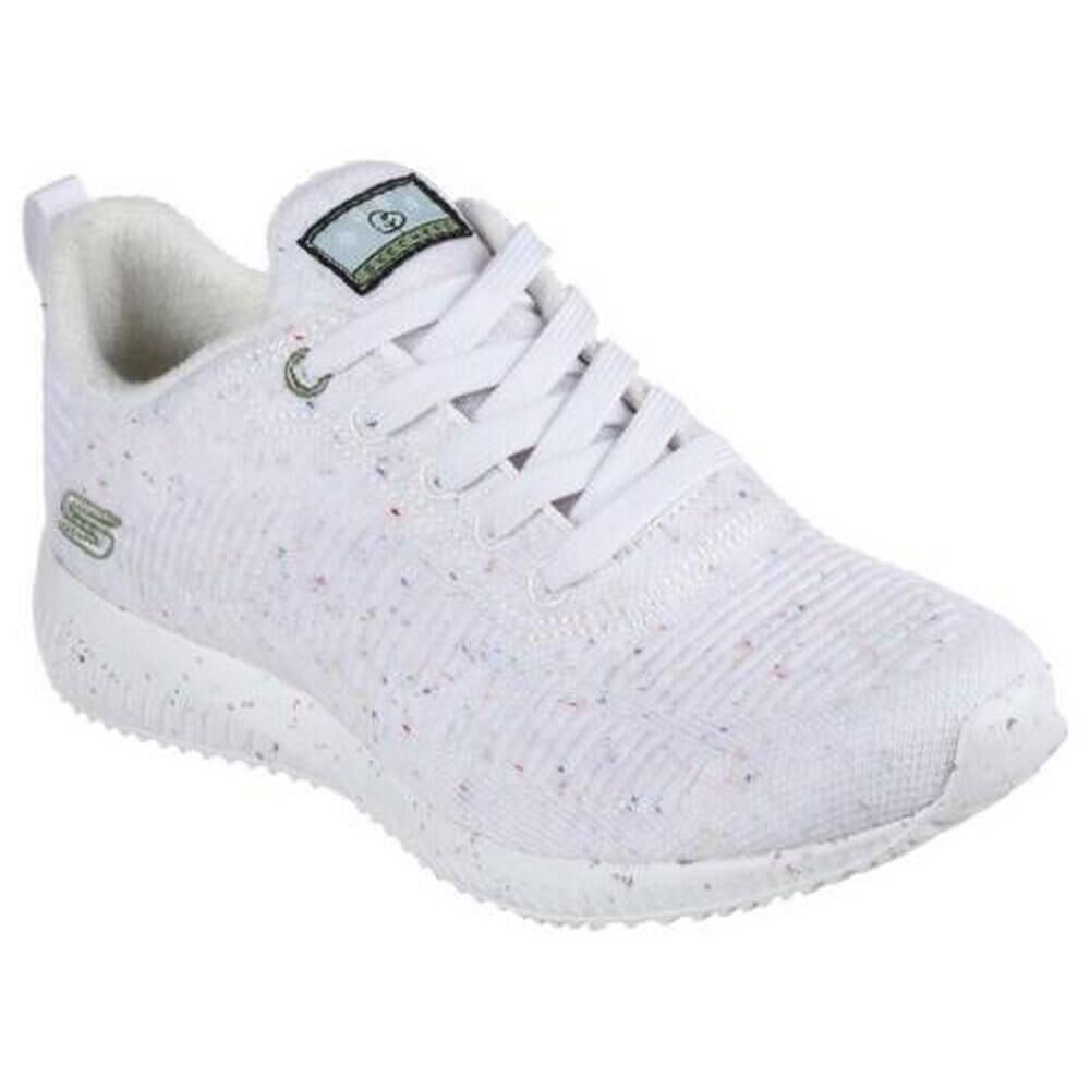 SKECHERS Womens/Ladies Bobs Squad Reclaim Life Trainers (White)