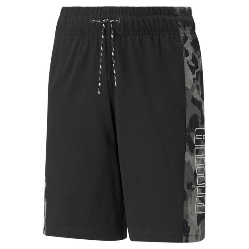 Shorts Niños PUMA Alpha Jersey Negro