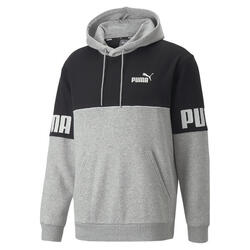 Sudadera con capucha Hombre PUMA Power Colourblock Gris