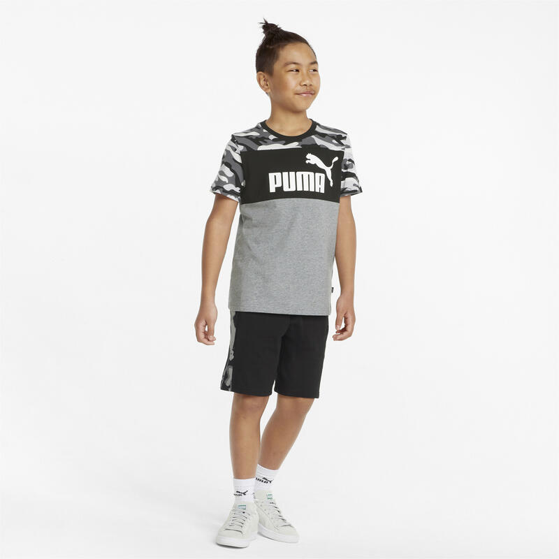 Shorts Niños PUMA Alpha Jersey Negro