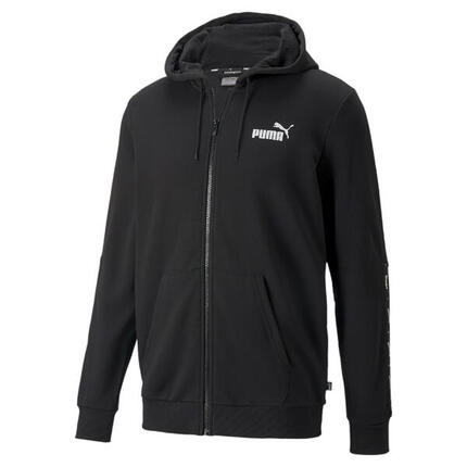Sweat à Capuche à Fermeture Zippée Pleine Longueur Essentials+ Tape Homme PUMA