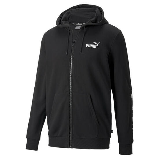 Sweat à Capuche à Fermeture Zippée Pleine Longueur Essentials+ Tape Homme PUMA