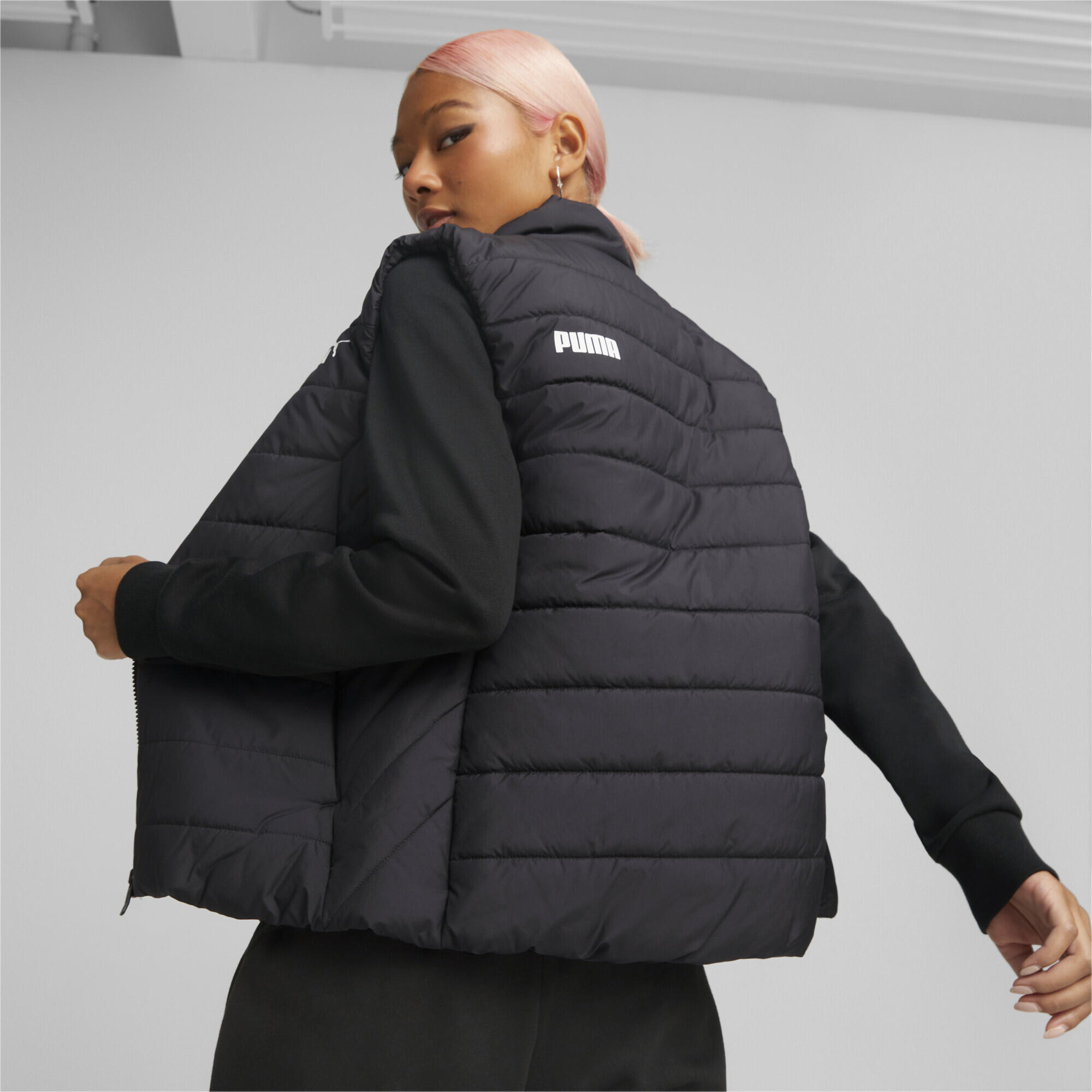 Veste rembourrée ESS Femme PUMA Black 5/7