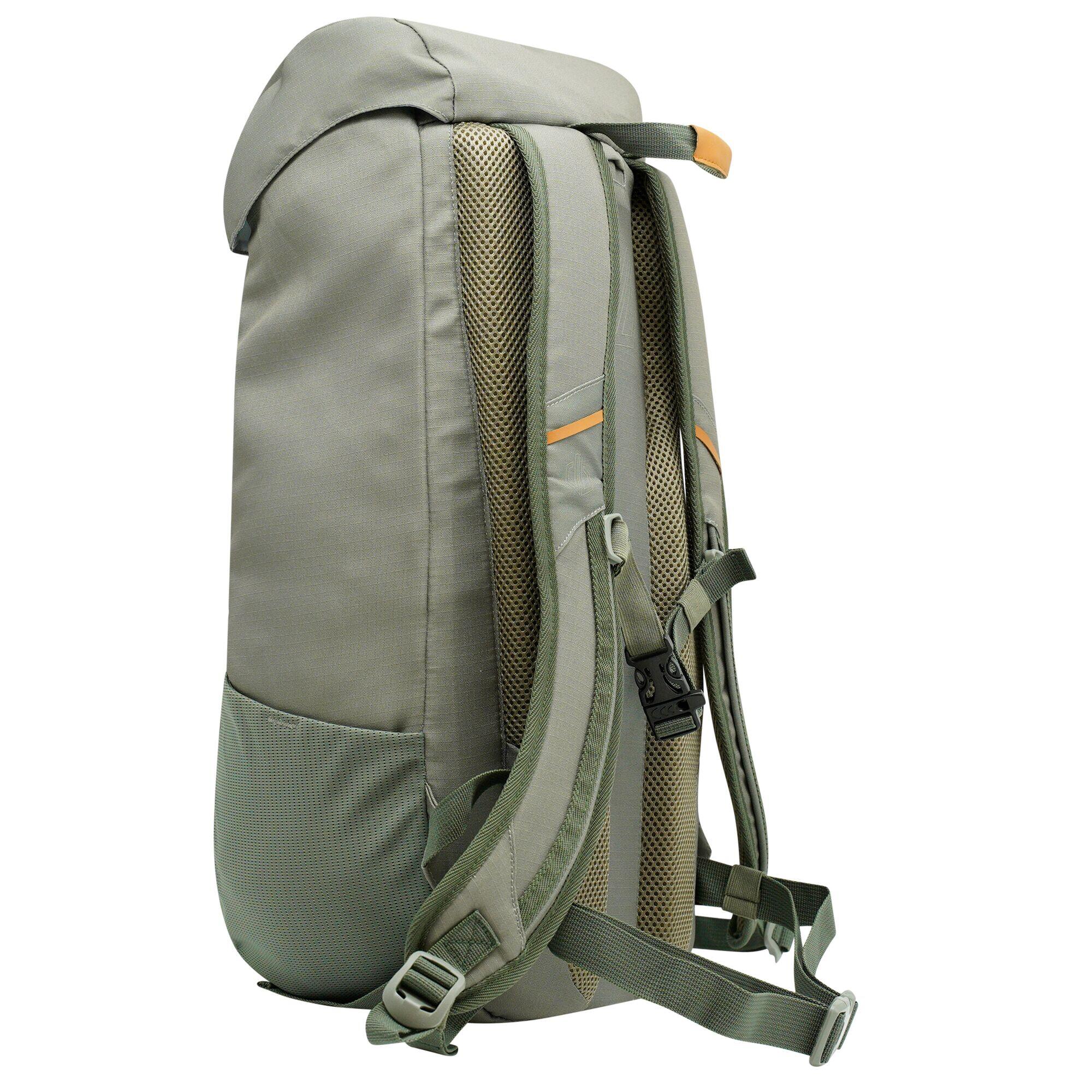Offbeat Leather Trim 25L Backpack (Agave Green/Gold Fawn) 2/4