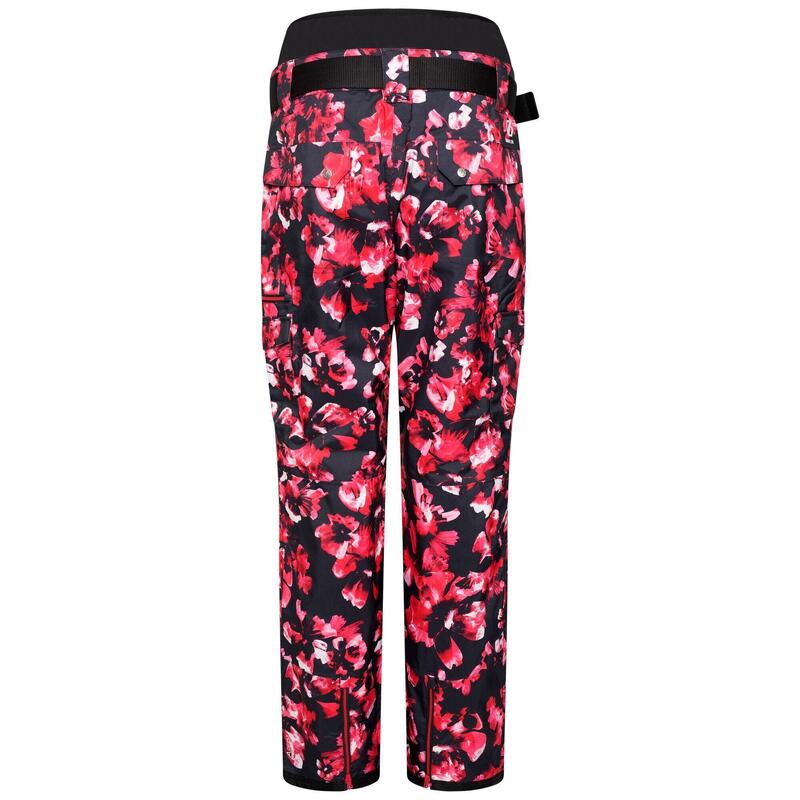 Pantalon de ski LIBERTY Femme (Rose foncé / Rouge)