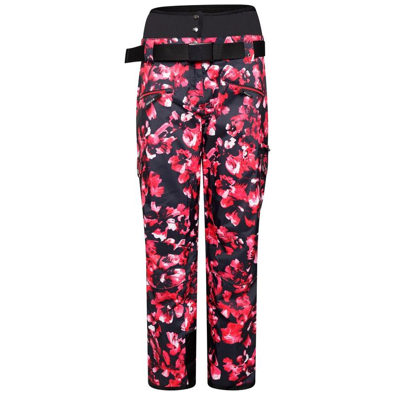 Pantalon de ski LIBERTY Femme (Rose foncé / Rouge)