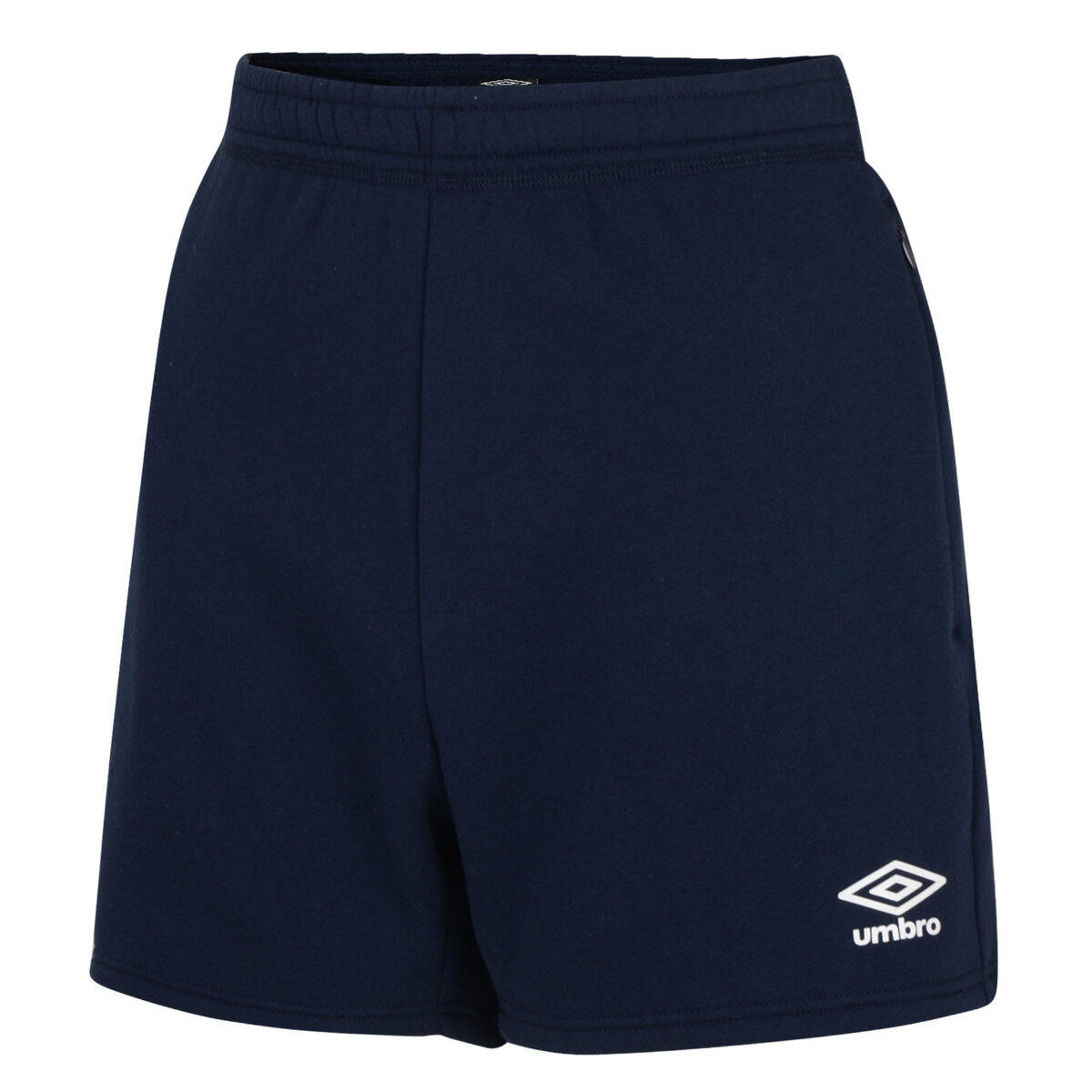 Womens/Ladies Club Leisure Shorts (Navy/White) 1/4