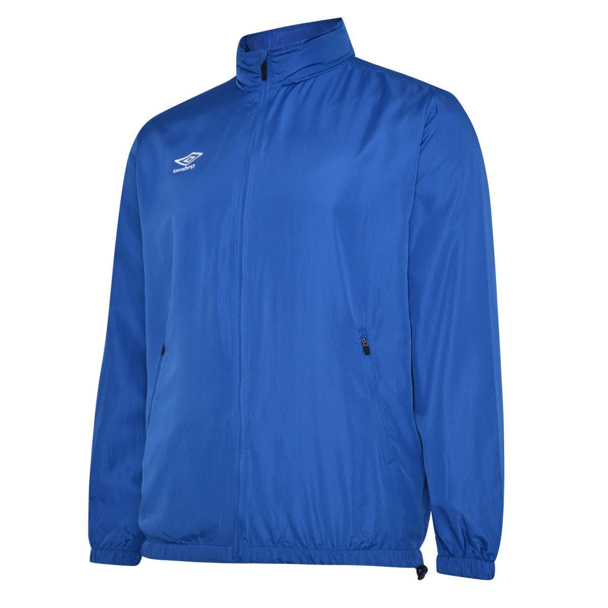 UMBRO Mens Club Essential Light Waterproof Jacket (Royal Blue)