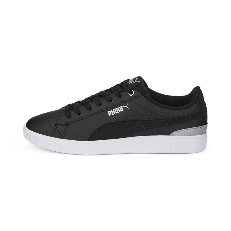 Pantofi sport femei Puma Vikky v3 Leather, Negru