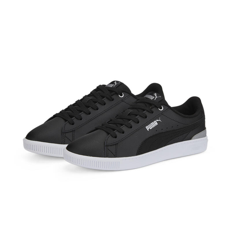 Pantofi sport femei Puma Vikky v3 Leather, Negru