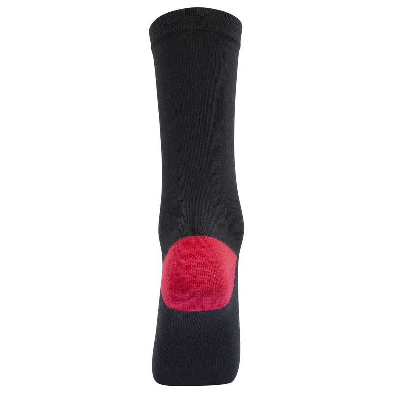 Unisex Adult Solace Socks (Pacote de 5) Preto
