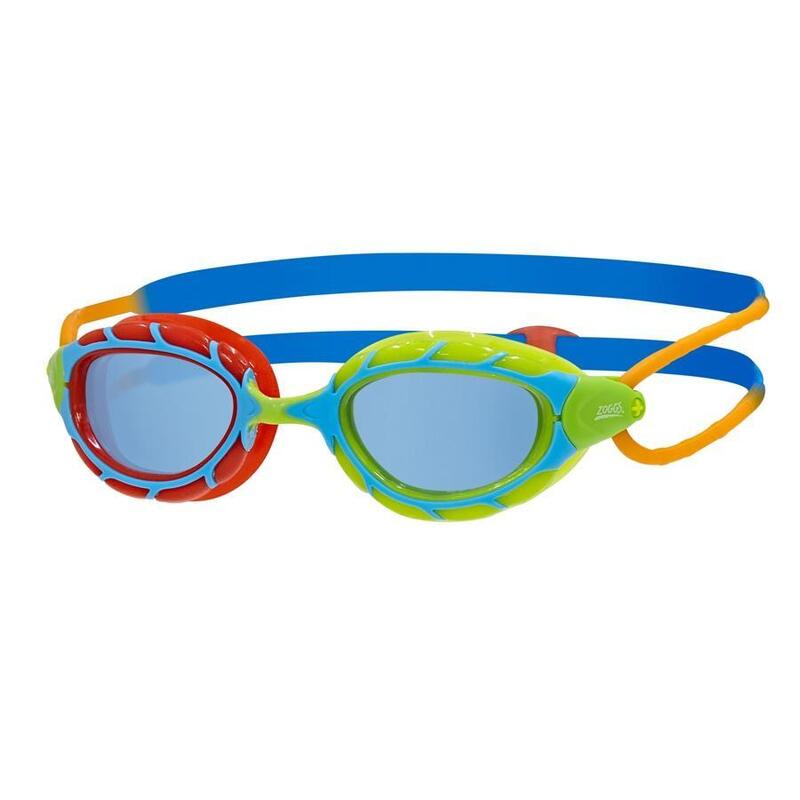 Lunettes de natation PREDATOR Enfant (Vert / Orange / Bleu)