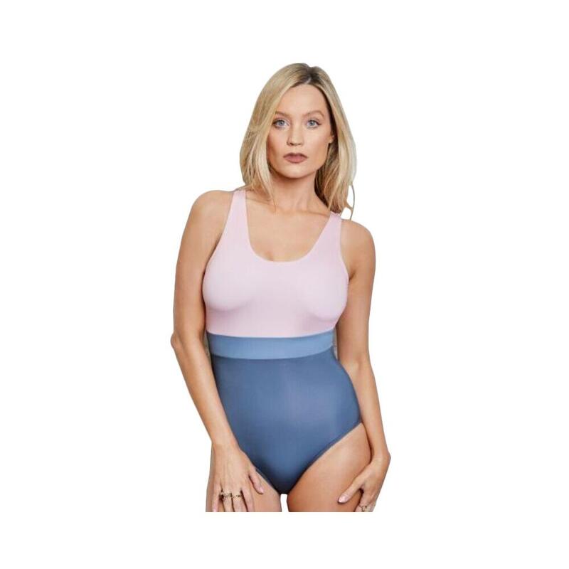 Maillot de bain MAKE WAVES Femme (Rose pâle / Gris bleu)