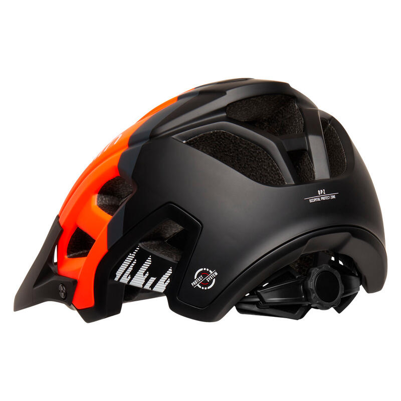 Dust II  helm  heren/dames fiets oranje