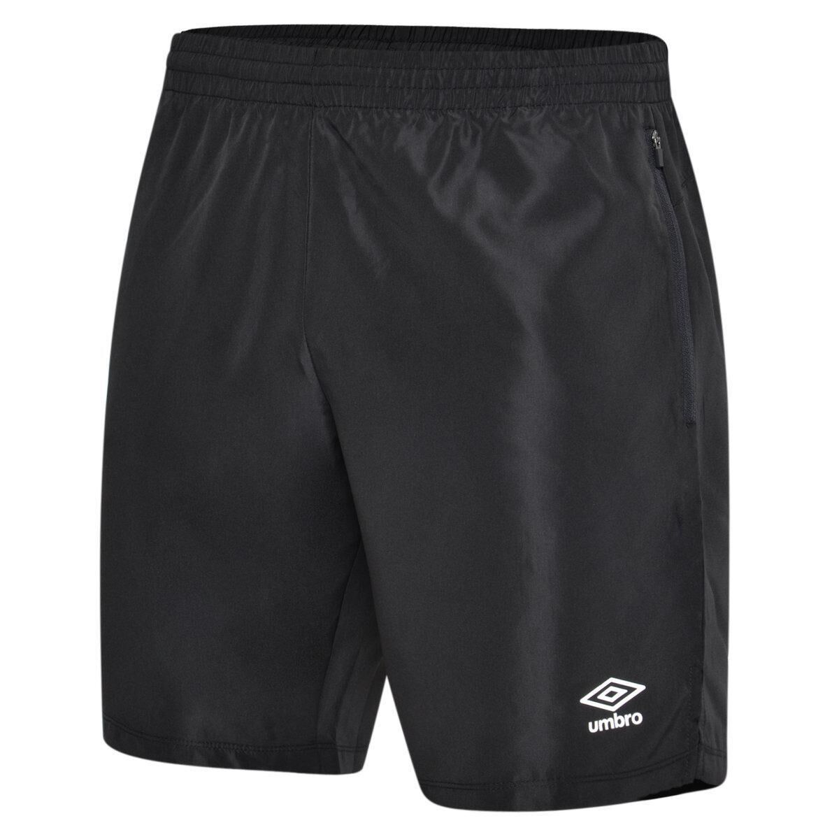 UMBRO Mens Club Essential Training Shorts (Black)