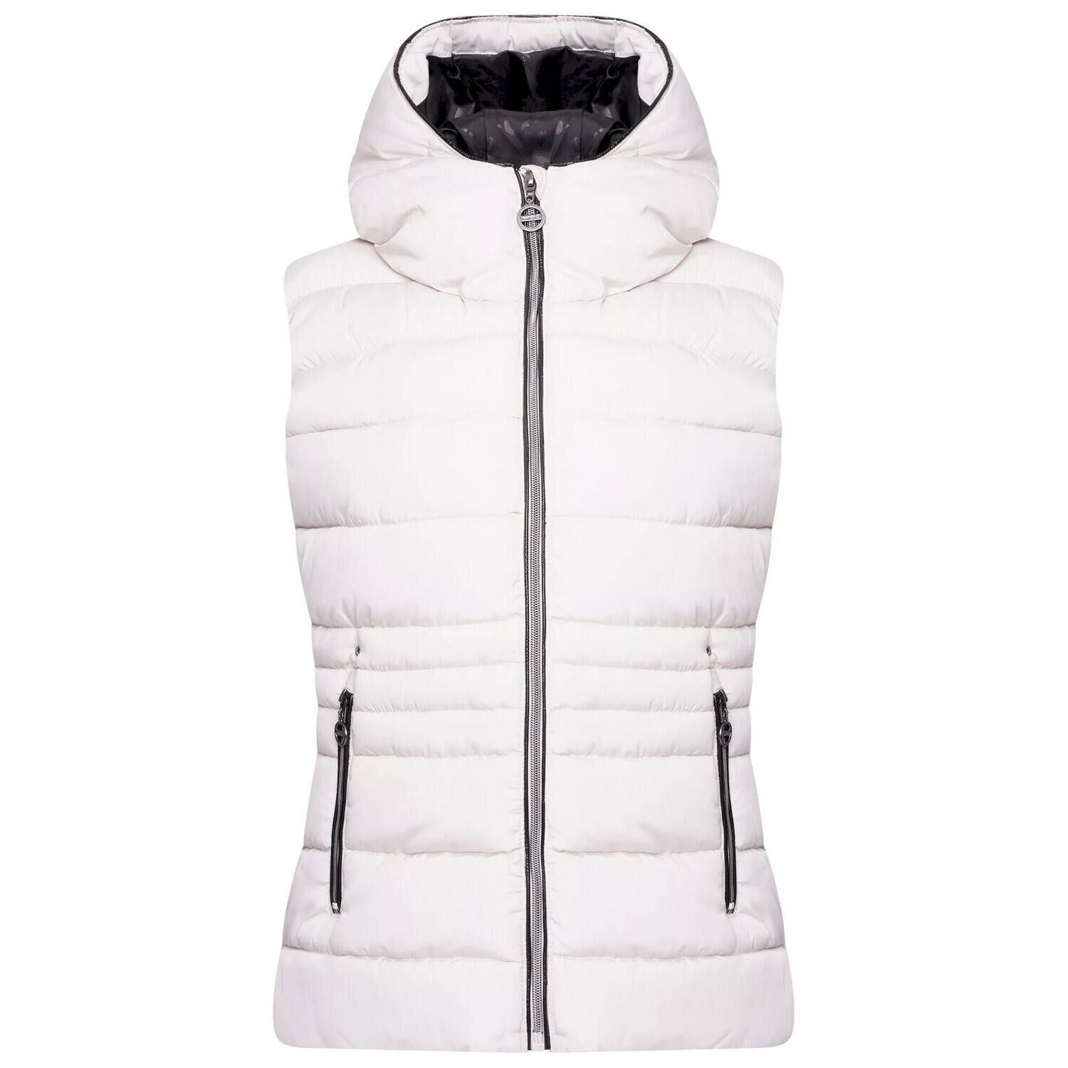 DARE 2B Womens/Ladies Reputable Padded Gilet (Barley White)