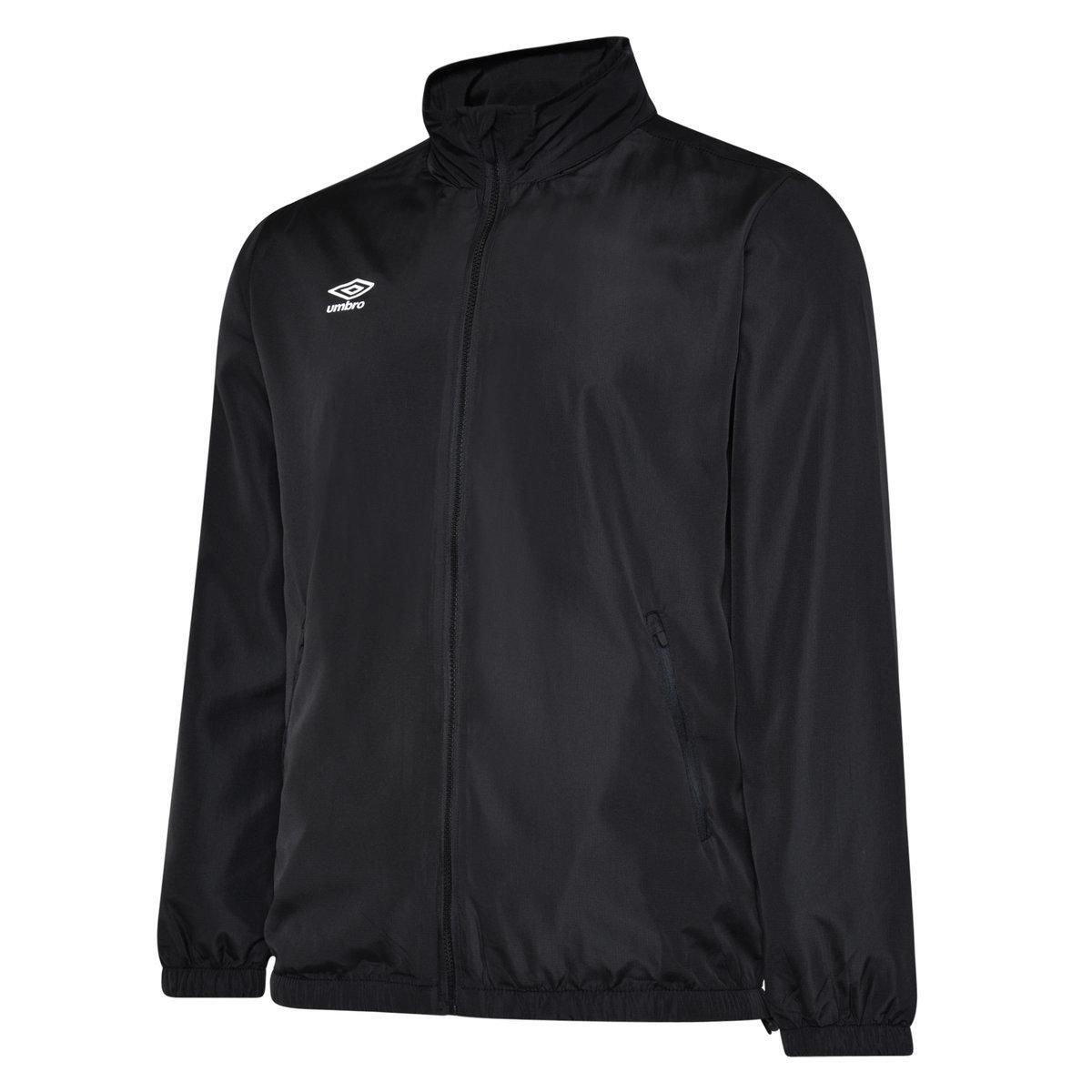 UMBRO Mens Club Essential Light Waterproof Jacket (Black)