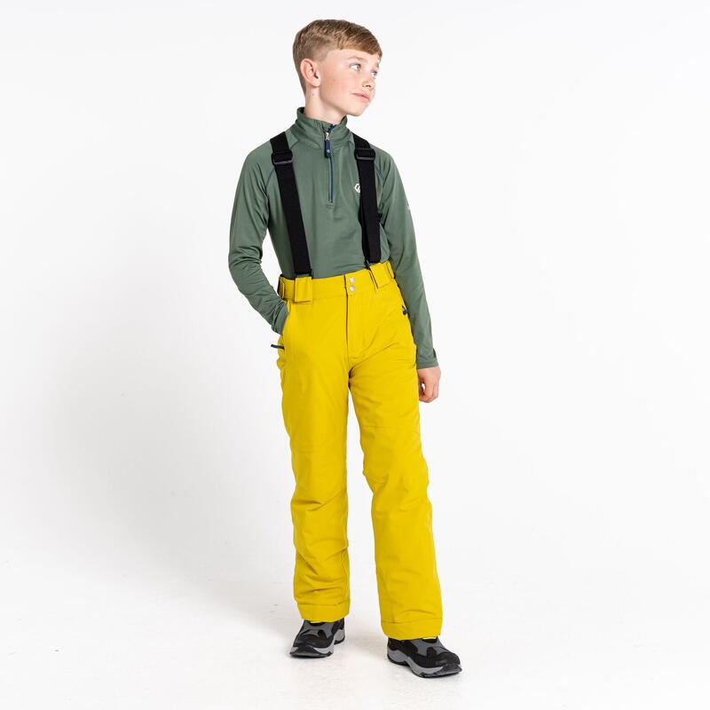 Pantalones de Esquí Outmove II para Niños/Niñas Verde Musgo Antiugo