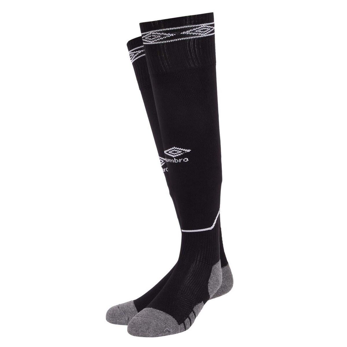 Childrens/Kids Diamond Football Socks (Black/White) 2/3