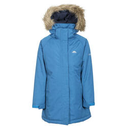 Childrens Girls Fame Waterdicht Parka Jasje (Kosmisch Blauw)