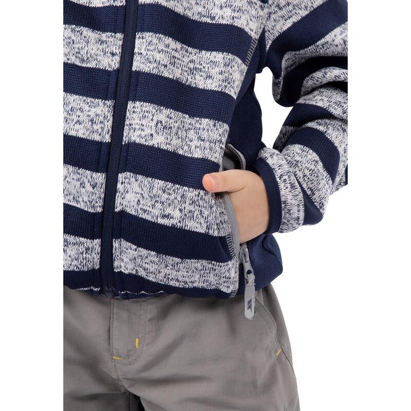 "Conjure" Fleecejacke für Kinder Marineblau