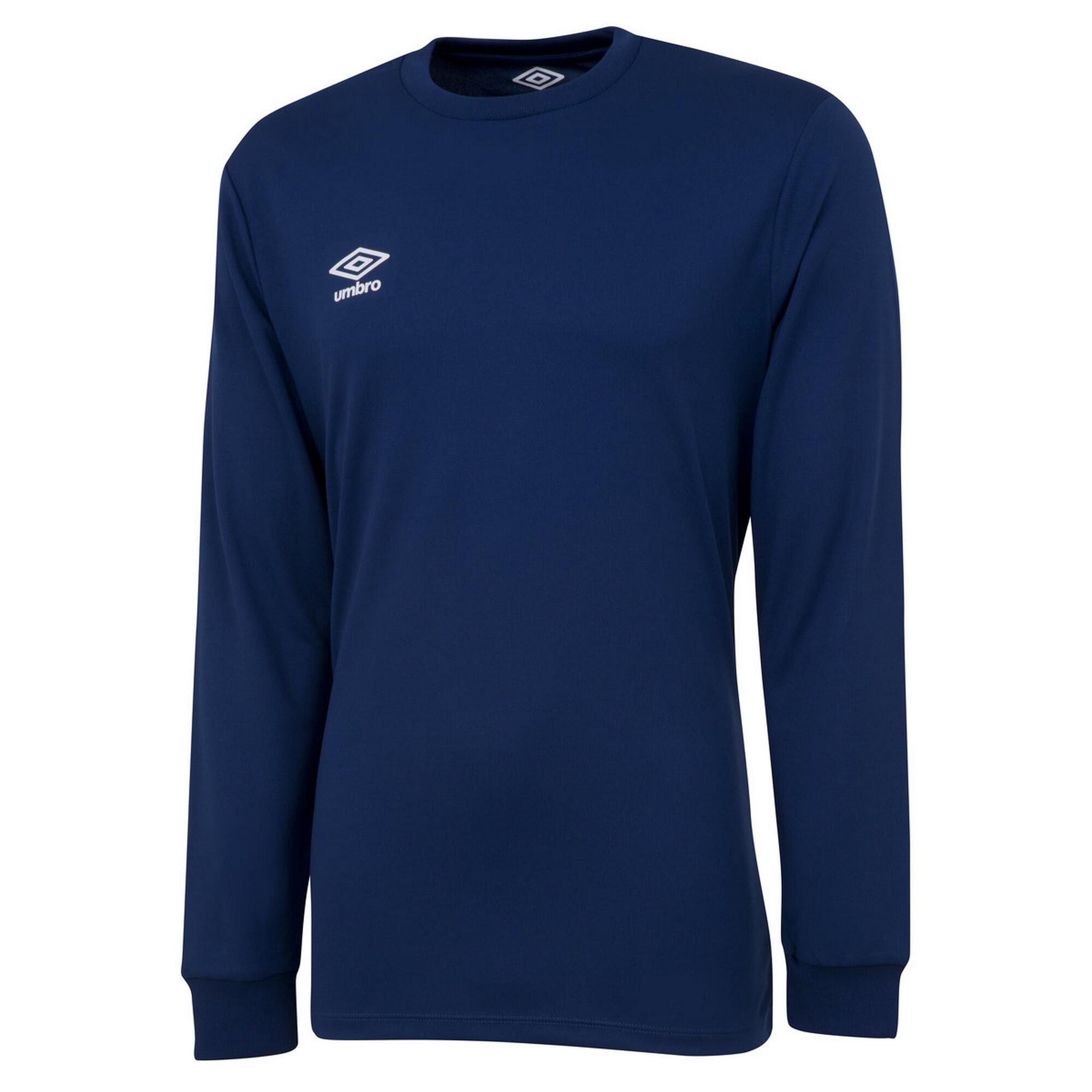 UMBRO Childrens/Kids Club LongSleeved Jersey (Navy)