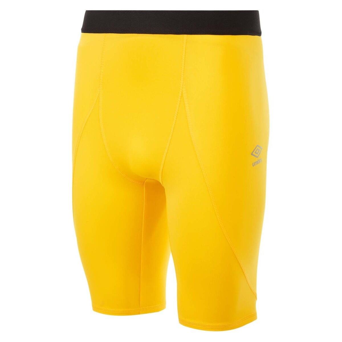 Mens Player Elite Power Shorts (Yellow) 1/1