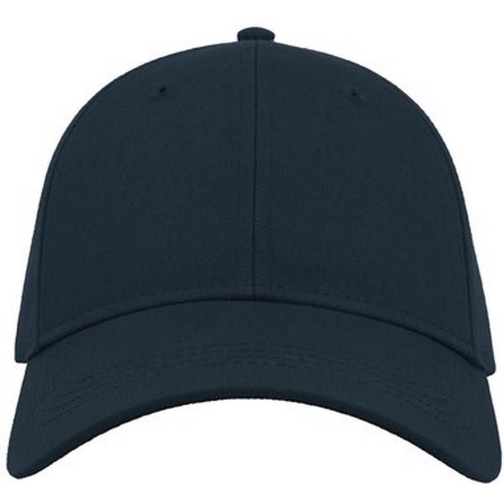 Unisex Adult Curved Twill Baseball Cap (Navy) 1/3