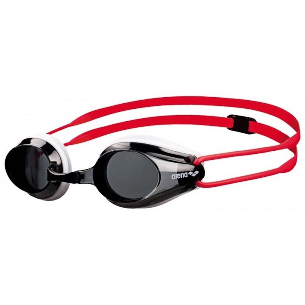 ARENA Childrens/Kids Tracks Swimming Goggles (White/Red/Black)