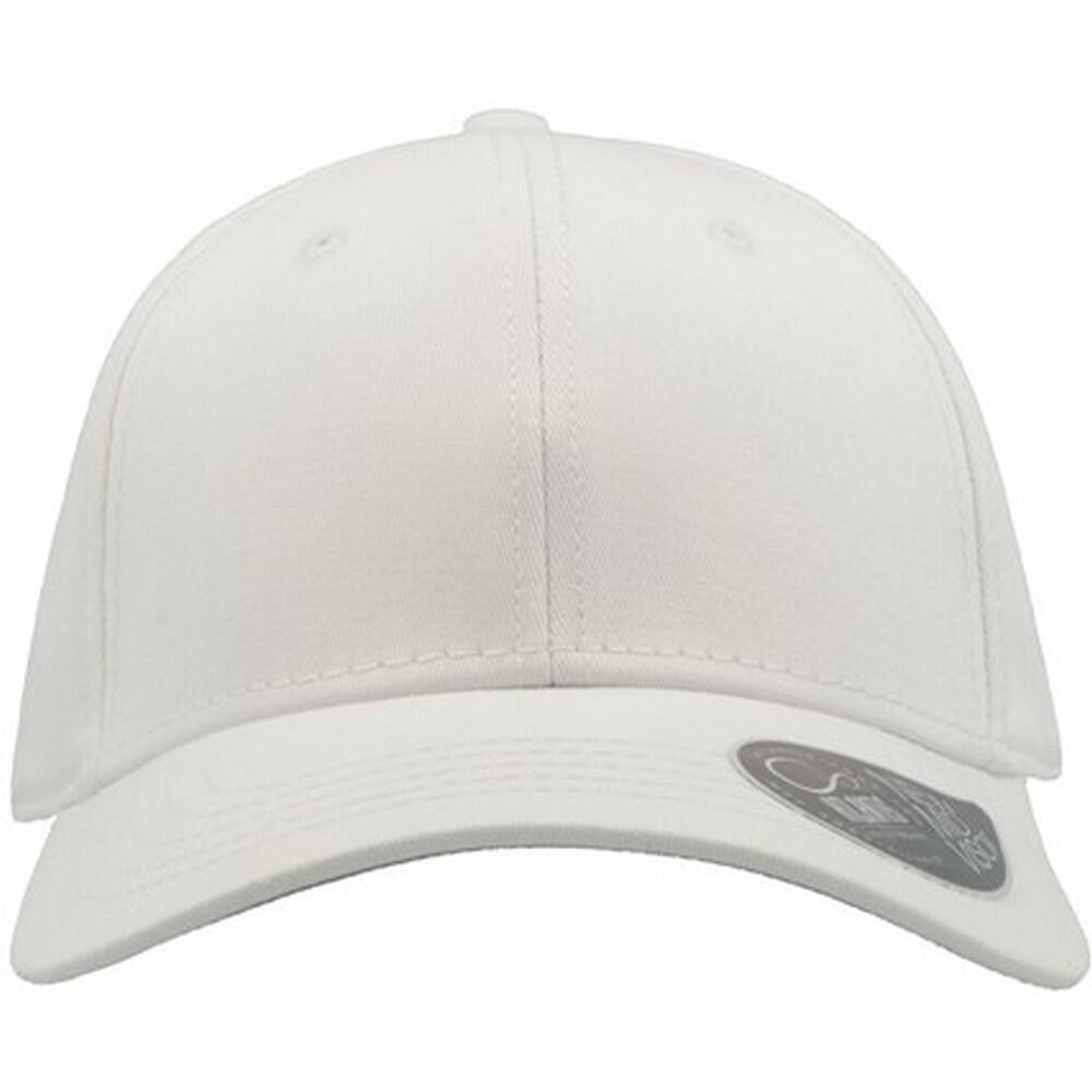 Unisex Adult Pitcher Flexible Baseball Cap (White) 1/3
