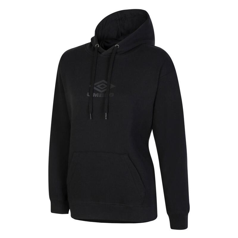 "Diamond" Kapuzenpullover für Damen Schwarz