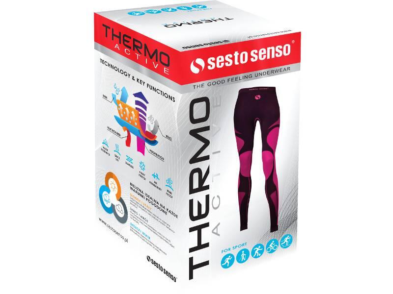 Koszulka termoaktywna Sesto Senso Thermo Active Róż Woman 4/4