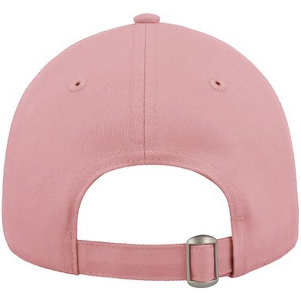 Unisex Adult Curved Twill Baseball Cap (Light Pink) 2/2