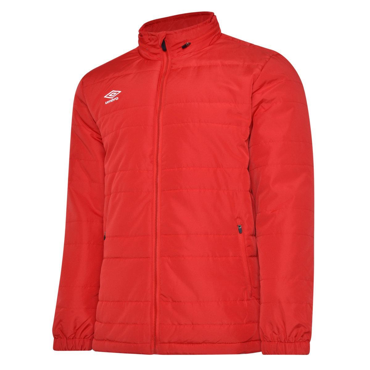 Mens Club Essential Bench Jacket (Vermillion) 1/3