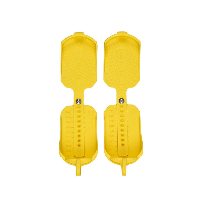 Protection conçue pour les chaussures de ski - Ski Boots Tractions Yellow 2/7