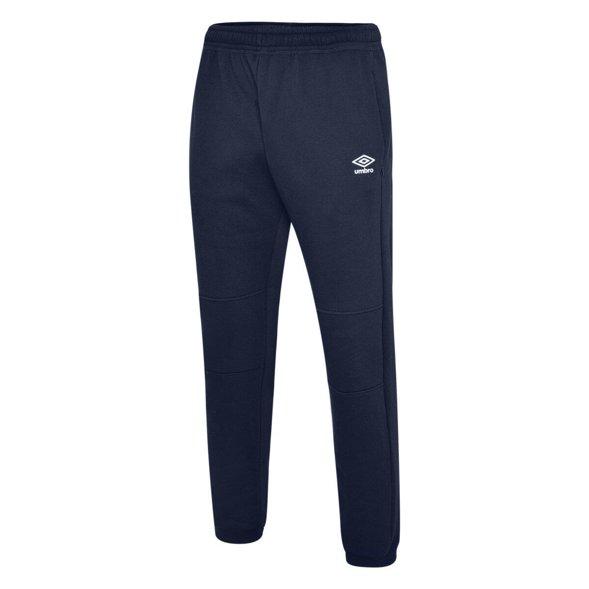 UMBRO Childrens/Kids Club Leisure Jogging Bottoms (Navy/White)