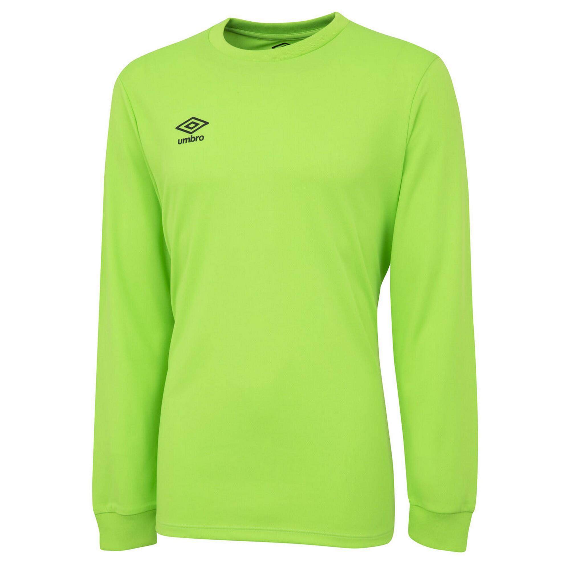 UMBRO Childrens/Kids Club LongSleeved Jersey (Green Gecko)