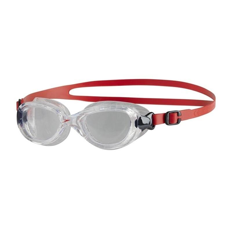 Lunettes de natation FUTURA CLASSIC Enfant (Rouge / Transparent)